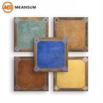 Artificial ceramic mosaic puzzle smalti mosaic art old brick