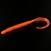 Artificial Fishing Soft Lure Bait Grub14.5cm 6g Screw Thread Single Long Curly Tail Worm