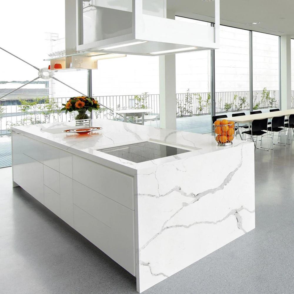 artificial stone kitchen vanity top table made of quartz stone