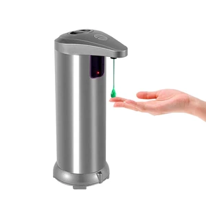 Automatic Soap Dispenser, Touchless Automatic Hand Infrared Motion Sensor Stainless Steel