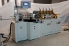 Automatic straw paper suction tube rewinding cutting machine