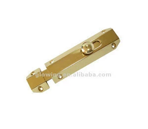 BA014 Brass extruded material security latch lock safety Door bolt