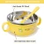 Import Baby Feeding Heat Resistant Stainless Steel Insulated Bowls with  Spoon from China