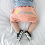 baby pants Children's Alphabet Printed Shorts Summer Children's Trousers Baby Big PP Trousers