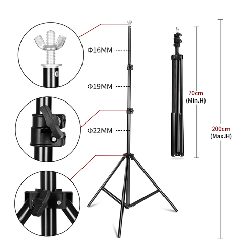 Buy Backdrops Frame Background Stand Support System Photography Studio ...