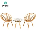 BAMBKIN Bamboo Modern Furniture Perfect Design Leisure Chair