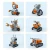 Import BanBao 6917 6 in 1 Ultrasonic Wave Obstacle Avoidance Robot Plastic Educational Building Block Toys ABS Bricks from China