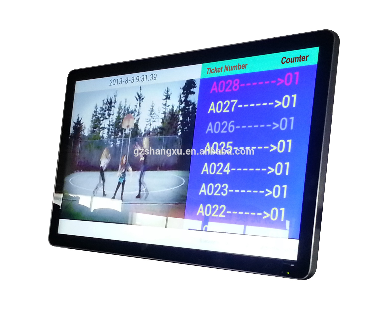 Virtual Counter Buy Bank/hospital Multiple Counter Lcd Central Display Waiting Token ...