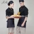 Import bar hotel Restaurant cafe shop Uniform unisex Custom design restaurant waiter and waitress uniform from China