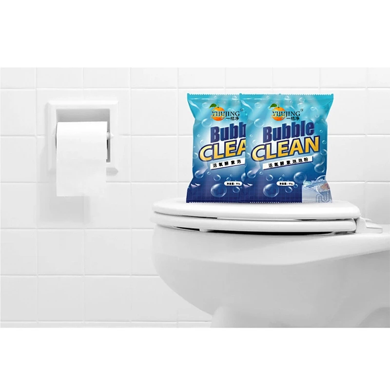 Bathroom cleaning Powder Foam bomb dredge pipeline toilet powder drain pipe agent cleaner