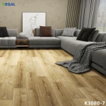 Best price residential commercial waterproof 3.5mm 4mm 5mm 6mm 7mm click walnut SPC flooring