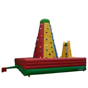 Best selling commercial Outdoor Inflatable  Climbing Wall inflatable rock climbing wall for sale
