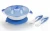 Import Best Selling Feeding Supplies Baby Suction Bowl with Spoon and fork from China