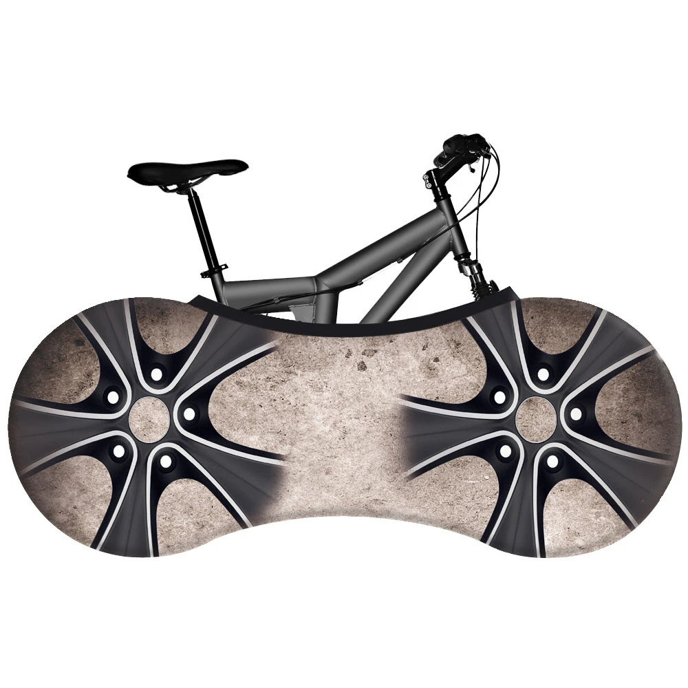 Bicycle Accessories Bike Cover Washable Elastic Dirt-Free Bike Storage Wheel Cover Tire Package Fit All Bicycles
