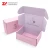 Import Big plain product boxes cardboard customize low moq flat baby clothes apparel makeup gift box set from China