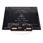 BIQU 3D printer parts hot bed Aluminum plate MK2A 300x300 heat bed for 3D printer