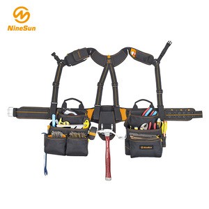 Black  colour Multi-purpose nylon  tool belt bag  &amp; tool Bag