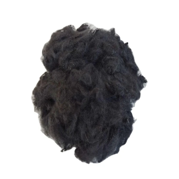 black polyester staple fiber