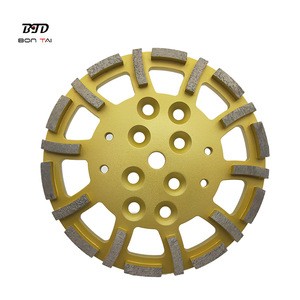 Blastrac grinder diamond grinding plates disc with large ventilation holes