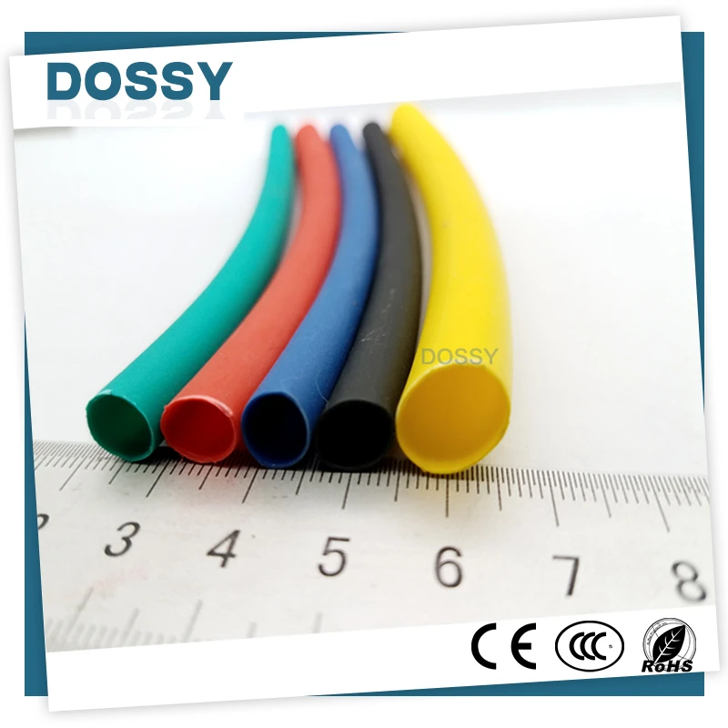 Blue Color 3:1 With Glue Adhesive Ray Chem Cable Joint Sleeve Heat Shrink Tube