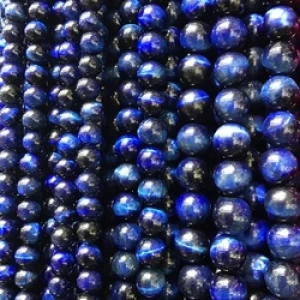 Blue Tiger Eye gemstone 6 to 12mm strands