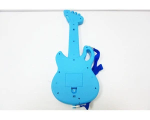 B/O musical instrument toy rocking guitar with music and led light