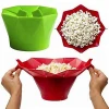BPA Free Original Collapsible Microwave Popcorn Popper,Silicone Popcorn Maker Bowl
