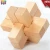 Import brain teaser wood puzzle from China