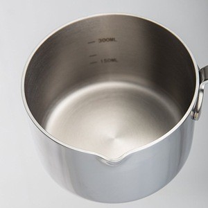 Brand Processing Factory Direct Sales High Quality Stainless Steel Mini Milk Heating Soup Sauce Pot Pan Kitchen Cooking Tools
