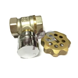 Brass Magnetic Lock Ball Valve with Brass Key