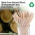 Import Bulk Birchwood Eco Hotel Fruit Individually Wrapped Custom Branded Wooden Toothpick from China