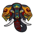 Bulk wholesale 3d custom embroidered embroidery patches sew iron on for clothing