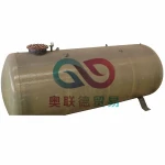 Buried fueling station petrol diesel fuel oil storage tank