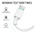 Import BWOO low price 5pin micro usb data cable tpe fabric ce certificate 3A micro usb fast charging cable from China