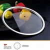C type Glass Tempered Cover Lid for Commercial Slow Cooker and Electric Pressure Cooker