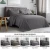 Import California Super King Queen Twin Size Grey Summer Reversible Bed Comforter Set Bedspread from China