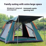 Camping Tent Outdoor 3-4 People Fully Automatic Outdoor 5-8 People Folding Portable Park Tent Quick Opening Beach