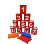 Can Toss Game Factory Supplier Outdoor Sport Garden Game Toys Tin Can For Children