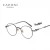 CAPONI Retro Round Eyeglasses For Women Vintage Luxury Brand Unisex Eyewear Alloy Classic Style Glasses Frame For Men J8093