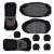 Import Car Accessories Interior 9pcs Full Set Universal Automotive Car Seat Cover from China