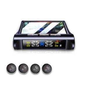 Car Tire Pressure Monitoring System with 4 Sensors