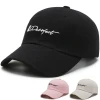 Casual Unisex Black Snapback Baseball Cap Casquette Hats Fitted Dad Hats Hip Hop Caps for Men Women
