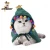 Import Cat costume christmas pet santa funny halloween cosplay party christmas costumes for pets wholesale christmas dog costume from China
