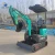 CE 1.8 Ton Crawler Track Excavator Small Escavator Machines For Digger