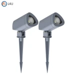 CE ROHS TUV Special Modern Design Outdoor Black Gray LED Solar Lawn/ Landscape Spike Light for Garden Park House Lighting