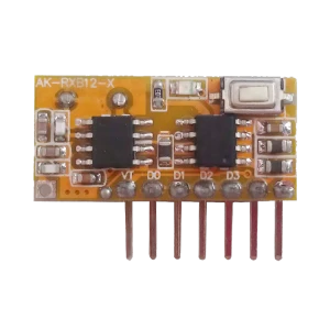 Century Aoke 3.3V-5.5V 315/433MHz Low Power Superheterodyne With Decoding Universal RF Wireless Remote Control Receiver Module