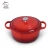 Import ceramic coating cast iron cookware non-stick Macaron enamel casserole soup stew stock cooking dutch oven from China