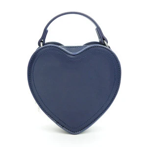 chain bag straps crossbody WL-2023D mini bag for kids PU leather Messenger Bag black heart shaped