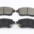 Import CHANA  brake  pads Metal-less all-ceramic Disc brake pads L0398/L0397/GDB8104/GDB8105 from China