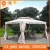 Import Cheap Aluminum Frame Chinese Outdoor Garden Patio Wind Resistant Gazebo from China